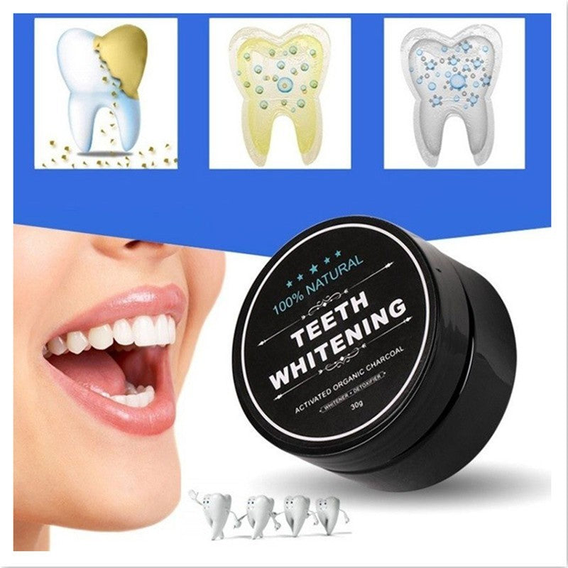 Activated Charcoal Teeth Whitening Powder – 30g