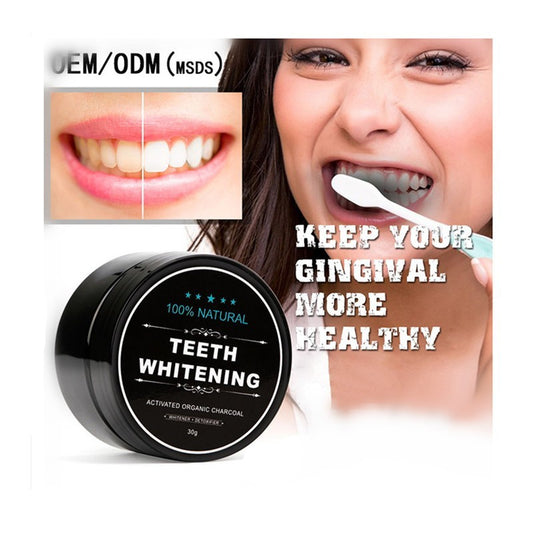 Activated Charcoal Teeth Whitening Powder – 30g