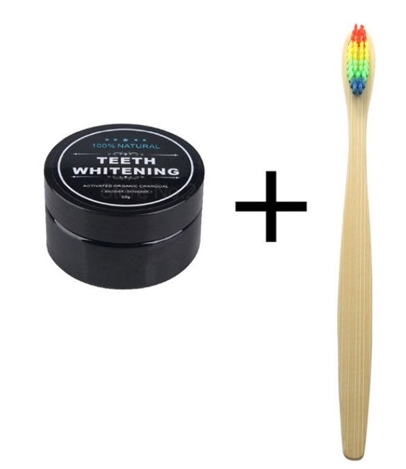Activated Charcoal Teeth Whitening Powder – 30g