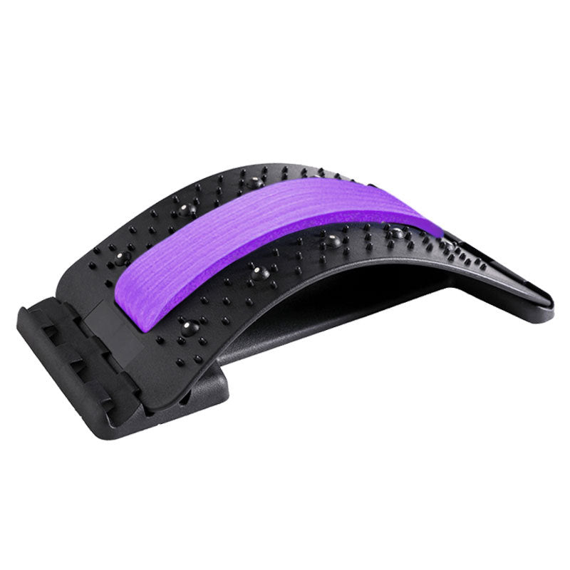 Adjustable Back Massager & Stretcher for Pain Relief